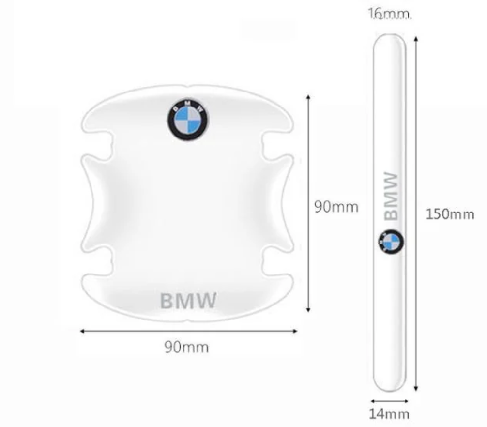 CrystalShield Door Guard (Fram/Bak ingår)
